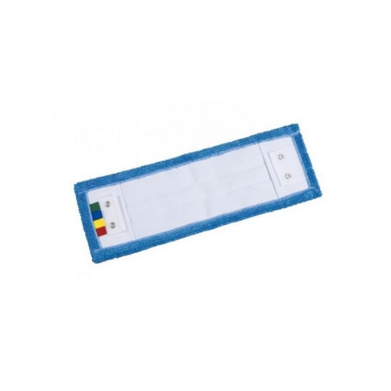 Frange speedy en microfibre bleue avec languettes et oeillets Frange speedy en microfibre bleue avec languettes et oeillets