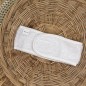 Bandeau éponge blanc coton - Lot de 10