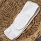 Bandeau éponge blanc coton - Lot de 10