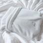 Peignoir Blanc Col Kimono 100 % Coton – Idéal Spa, Hôtel, Institut Peignoir Blanc Col Kimono 100 % Coton – Idéal Spa, Hôtel, Institut