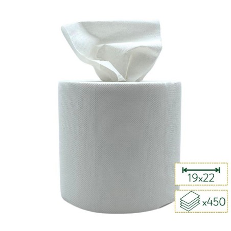 Bobine d’essuyage blanche -Hygiène pro pour instituts & hébergements professionnels