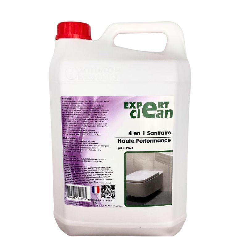 Nettoyant WC 4 en 1 Expert Clean – Hygiène professionnelle pour sanitaires