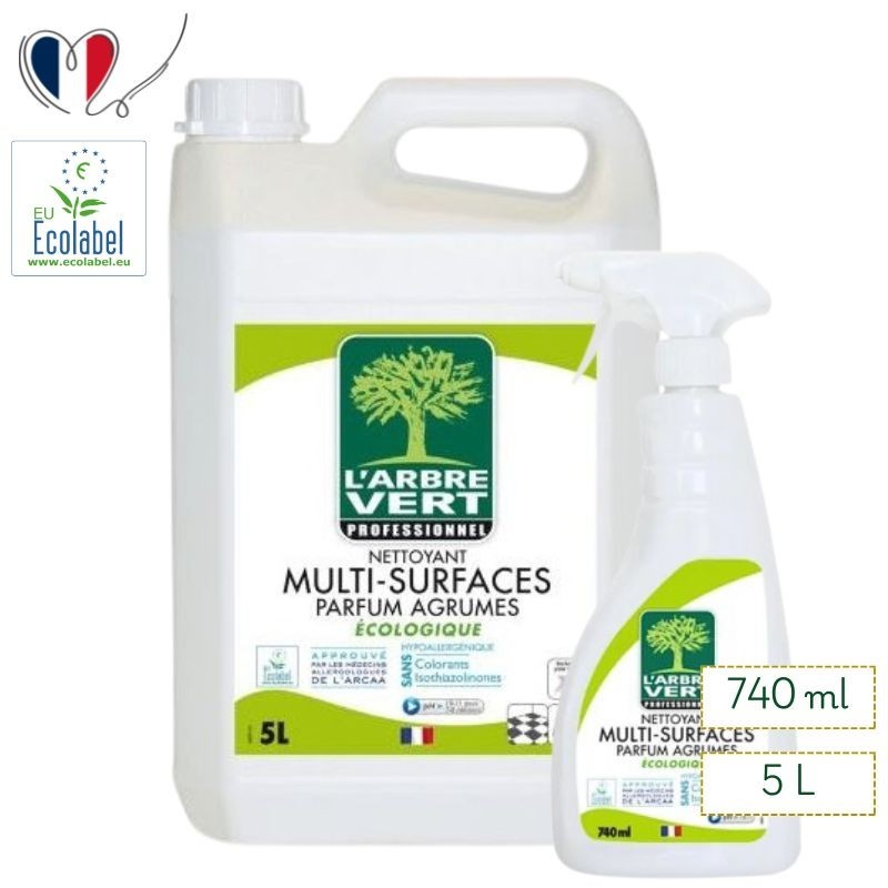 Nettoyant multi-surfaces parfum agrumes - L'arbre Vert