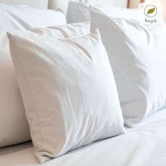 Taie d'oreiller recyclée - qualité hôtel