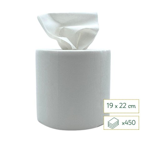 Bobine d’essuyage blanche -Hygiène pro pour instituts & hébergements professionnels