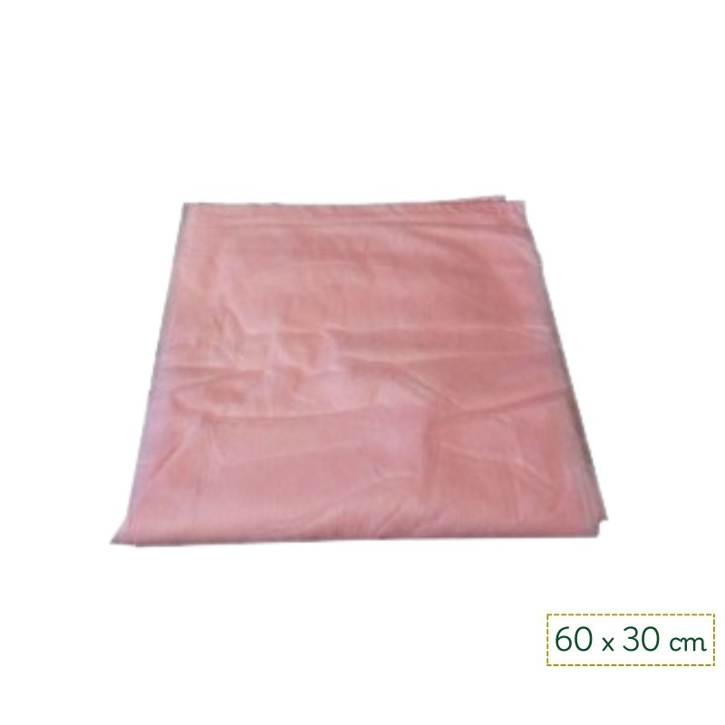 Gaze rose imprégnée - sachet de 50