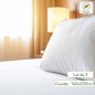 Housse de couette 140x200 – pour lit 1 personne (90 cm) – polycoton recyclée lot de 3 Housse de couette 140x200 – pour lit 1 personne (90 cm) – polycoton recyclée lot de 3