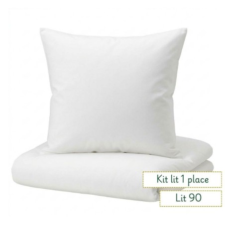 Kit lit 1 place - idéal pour gîtes, conciergeries et locations Airbnb