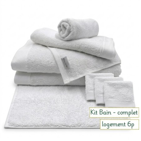 Kit Bain logement 6 personnes - idéal gite, conciergerie, air bnb