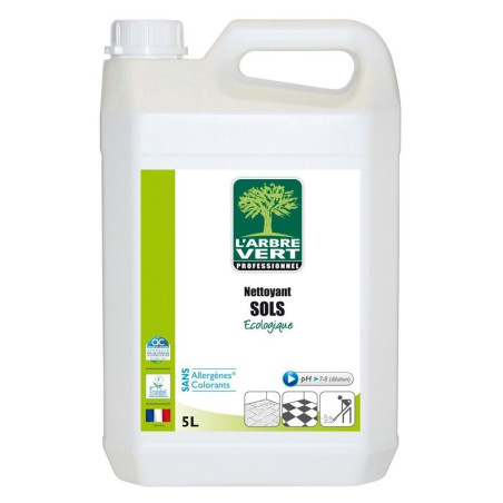 Nettoyant sol romarin L'Arbre Vert - bidon 5L