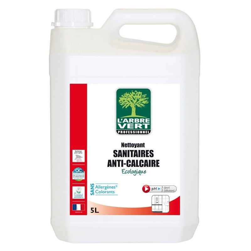 Nettoyant sanitaire anti calcaire - L'arbre Vert